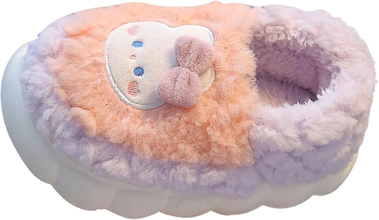 ??artoon Plush Slippers Girls Winter Cute Indoor Outdoor Fuzzy Non-Slip Bedroom Slippers Toddler Girl Size 5 Sandals