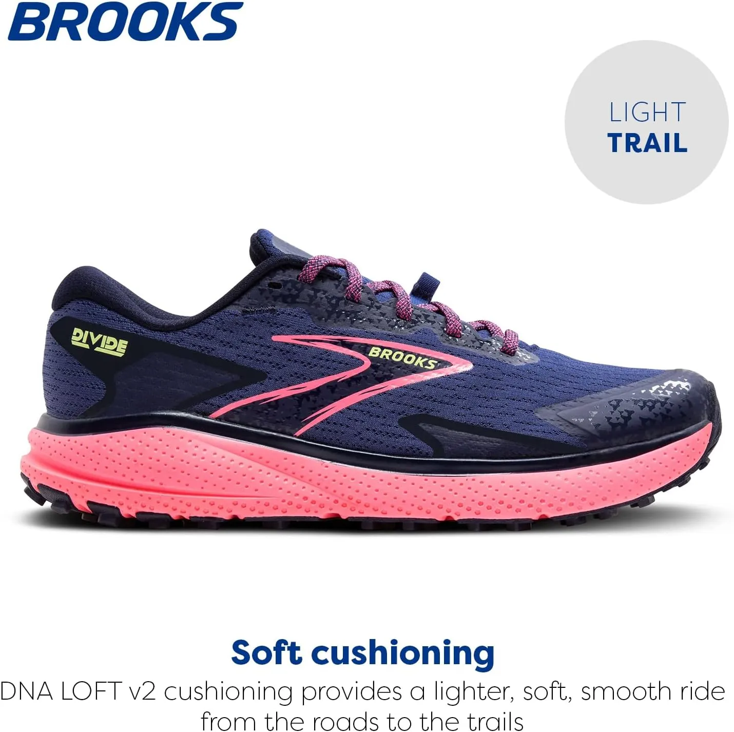 Brooks Womens Divide 5 Trail Running Shoe