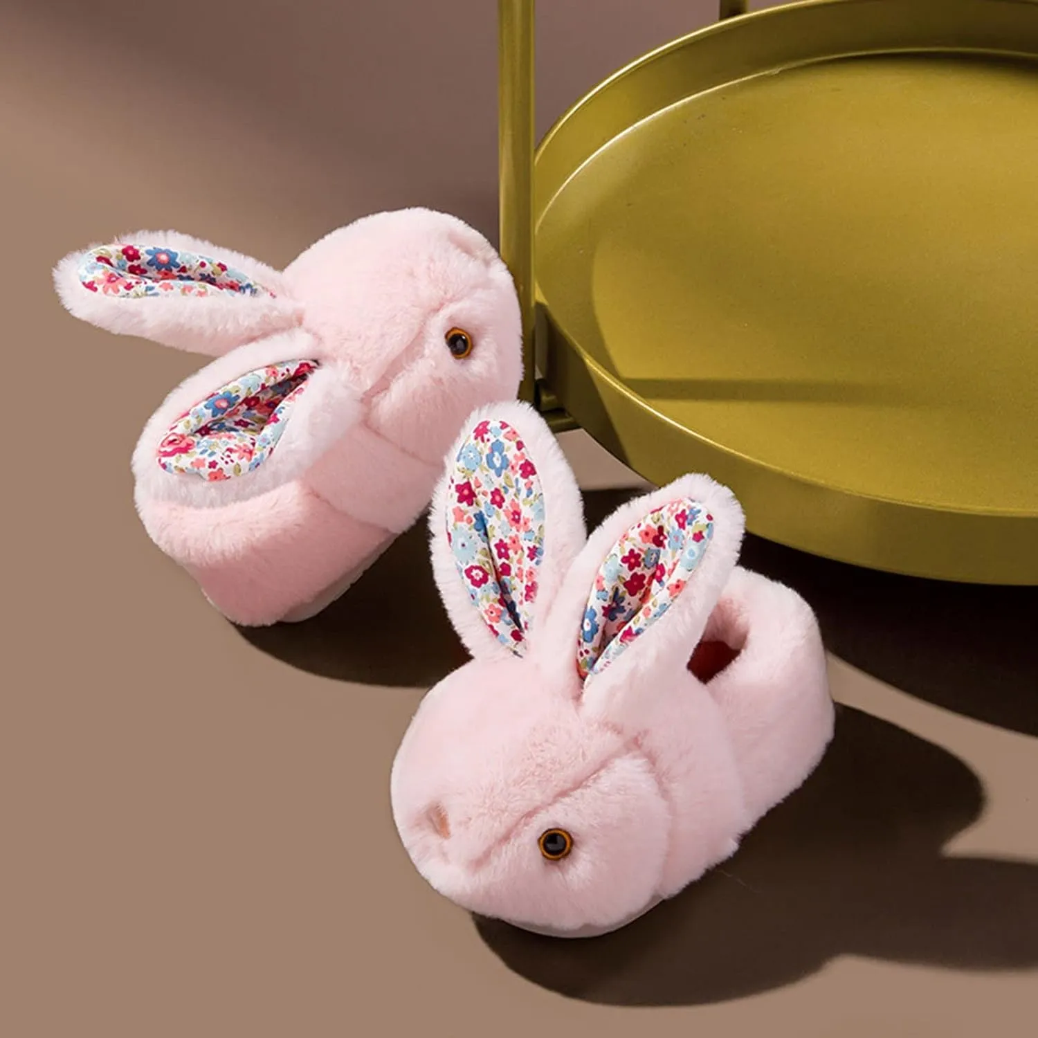 Children Slippers for Girls Fashion Cute Autumn And Winter Girls Slippers Flat Bottom Soft Warm And Girls Slippers Birds