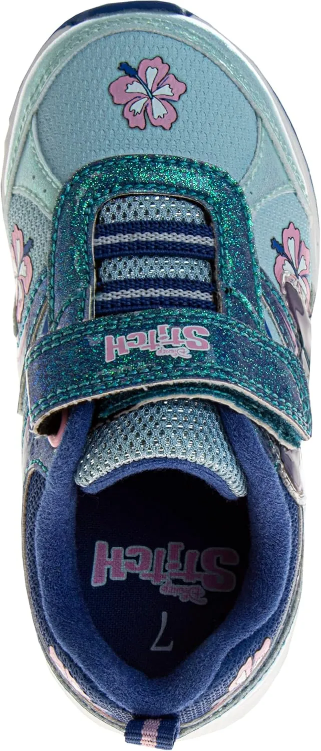 Disney Girl's Lilo & Stitch Light Up Laceless Shoes (Toddler/Little Girl)