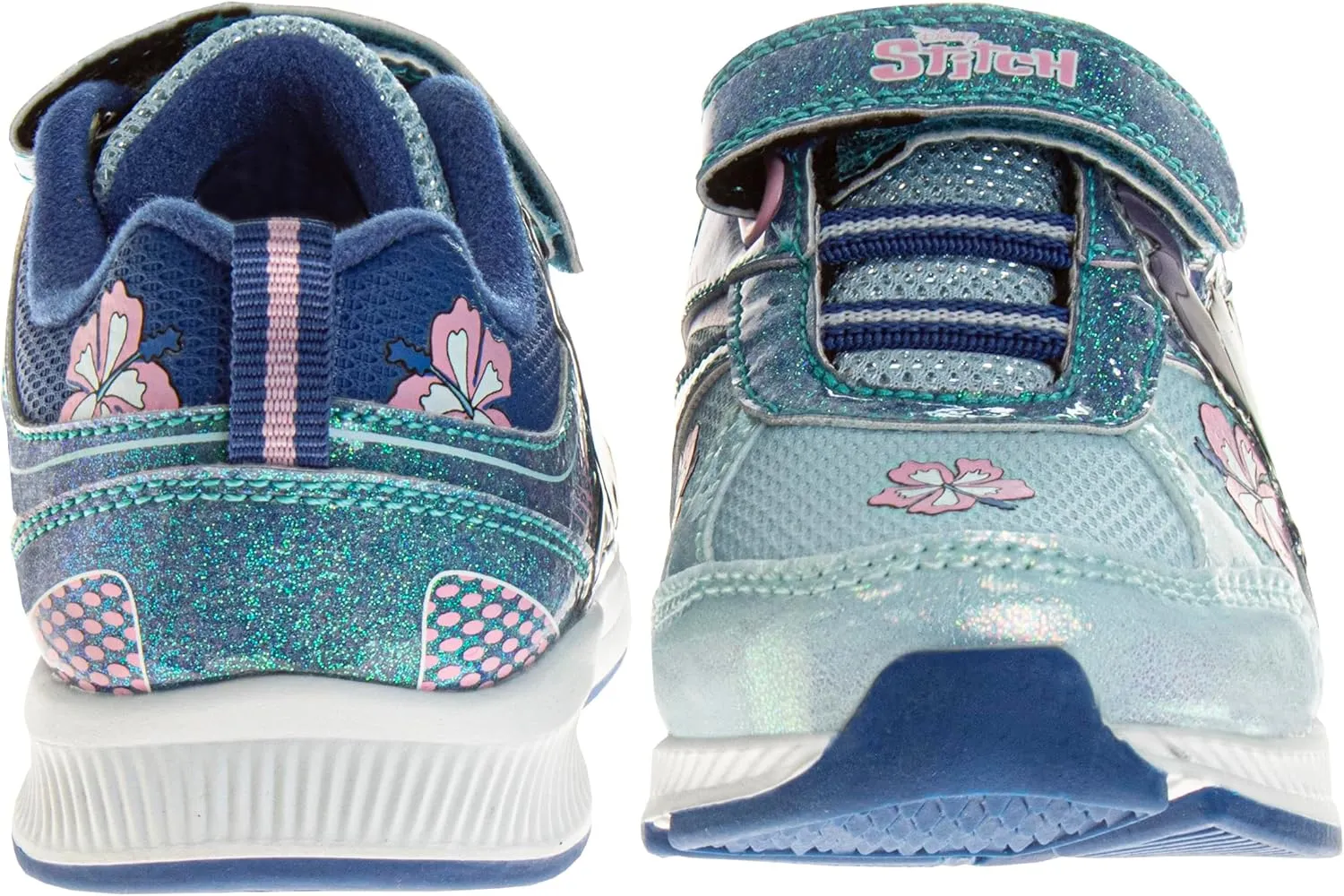 Disney Girl's Lilo & Stitch Light Up Laceless Shoes (Toddler/Little Girl)