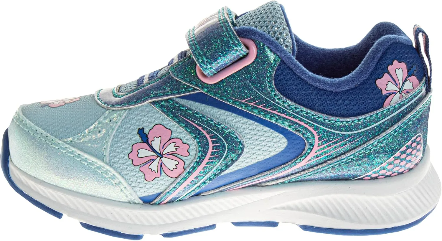 Disney Girl's Lilo & Stitch Light Up Laceless Shoes (Toddler/Little Girl)