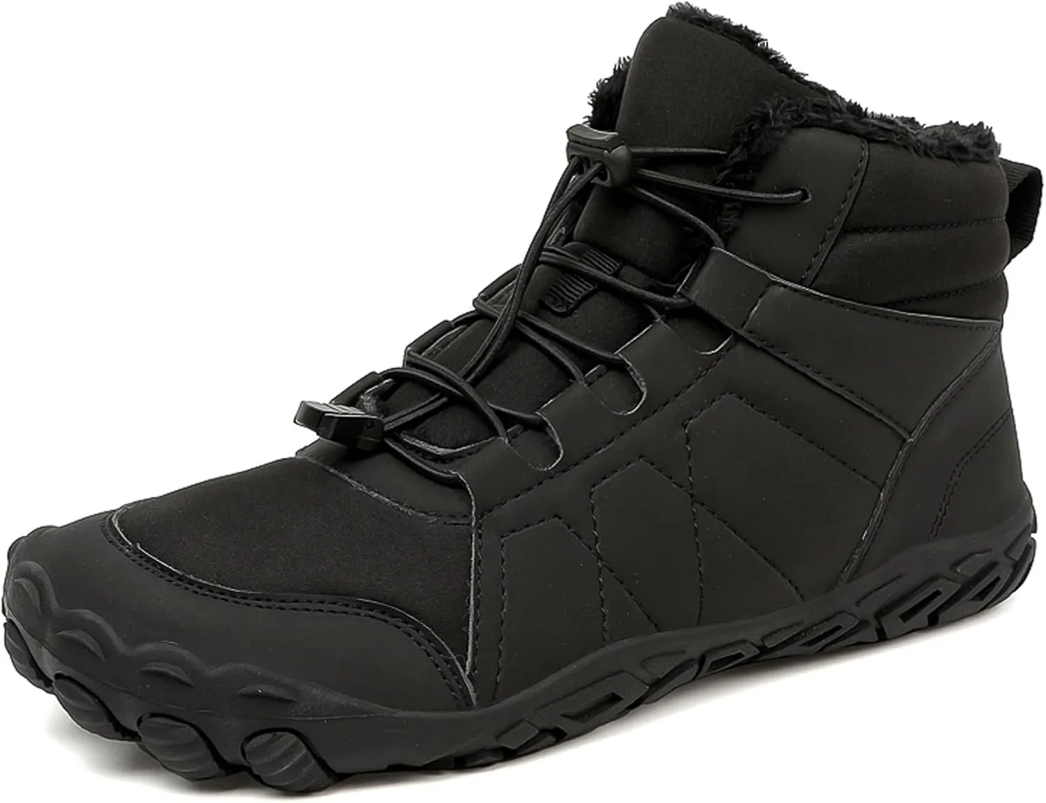 FLIOZY Unisex Non-Slip Lightweight Hiking Boots - Waterproof and Grip-Enhanced with Spacious Toe Box Durable Sole for Walking