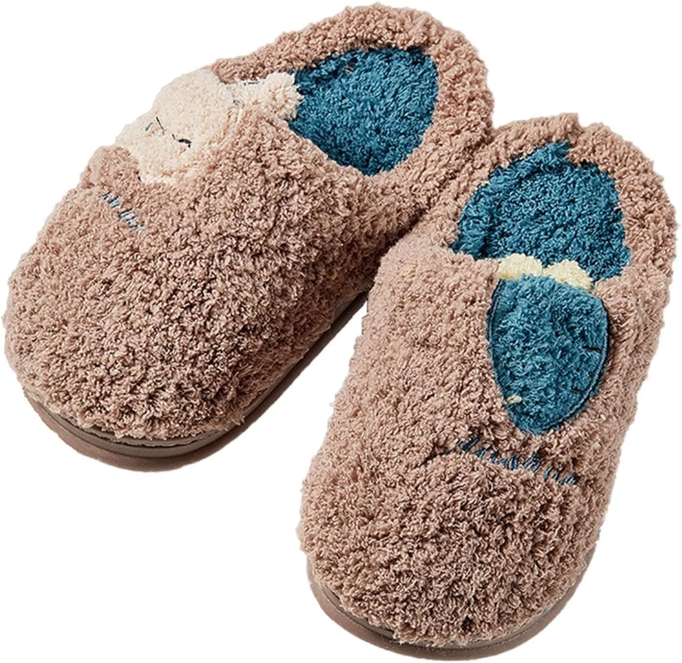 Kids House Shoes Bedroom Slippers For Kids Cotton Slippers Girls Boys Slippers Memory Foam Comfy Girls Heels Size 1