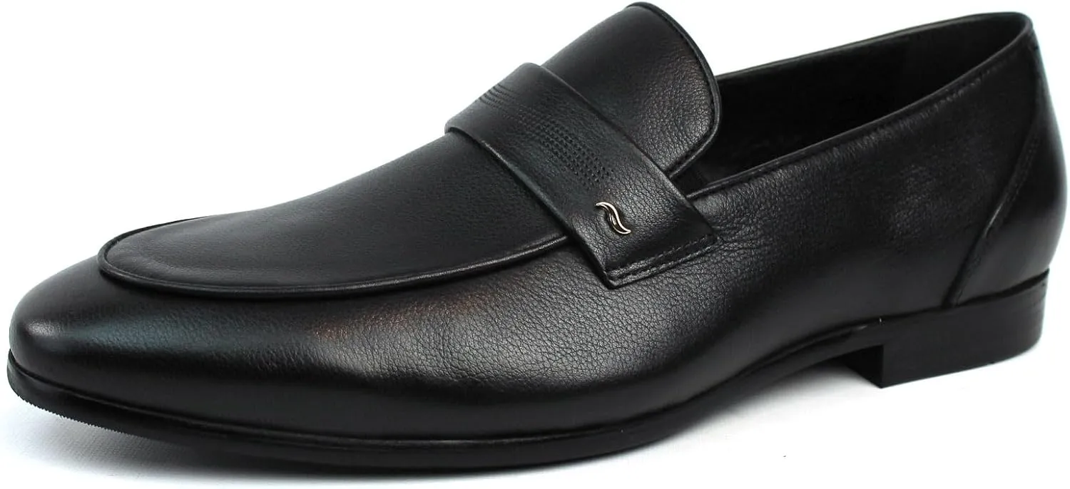 Men's Exclusive Genuine Leather Slip On Dress Shoes Loafers