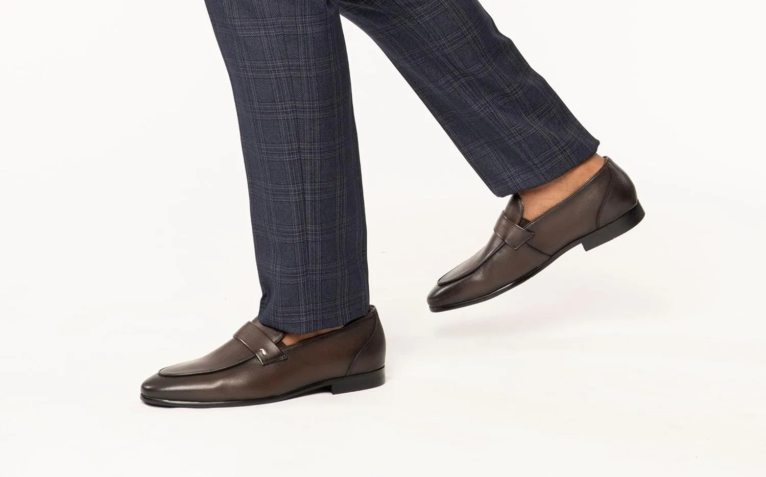 Men's Exclusive Genuine Leather Slip On Dress Shoes Loafers