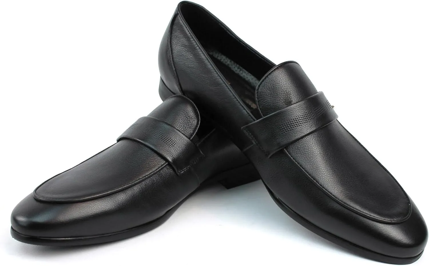 Men's Exclusive Genuine Leather Slip On Dress Shoes Loafers