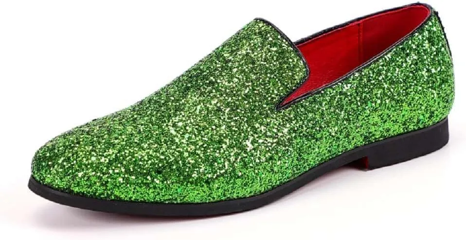 Men's Loafers Slip On Wedding Shoes Comfort Oxford Dress Shoes