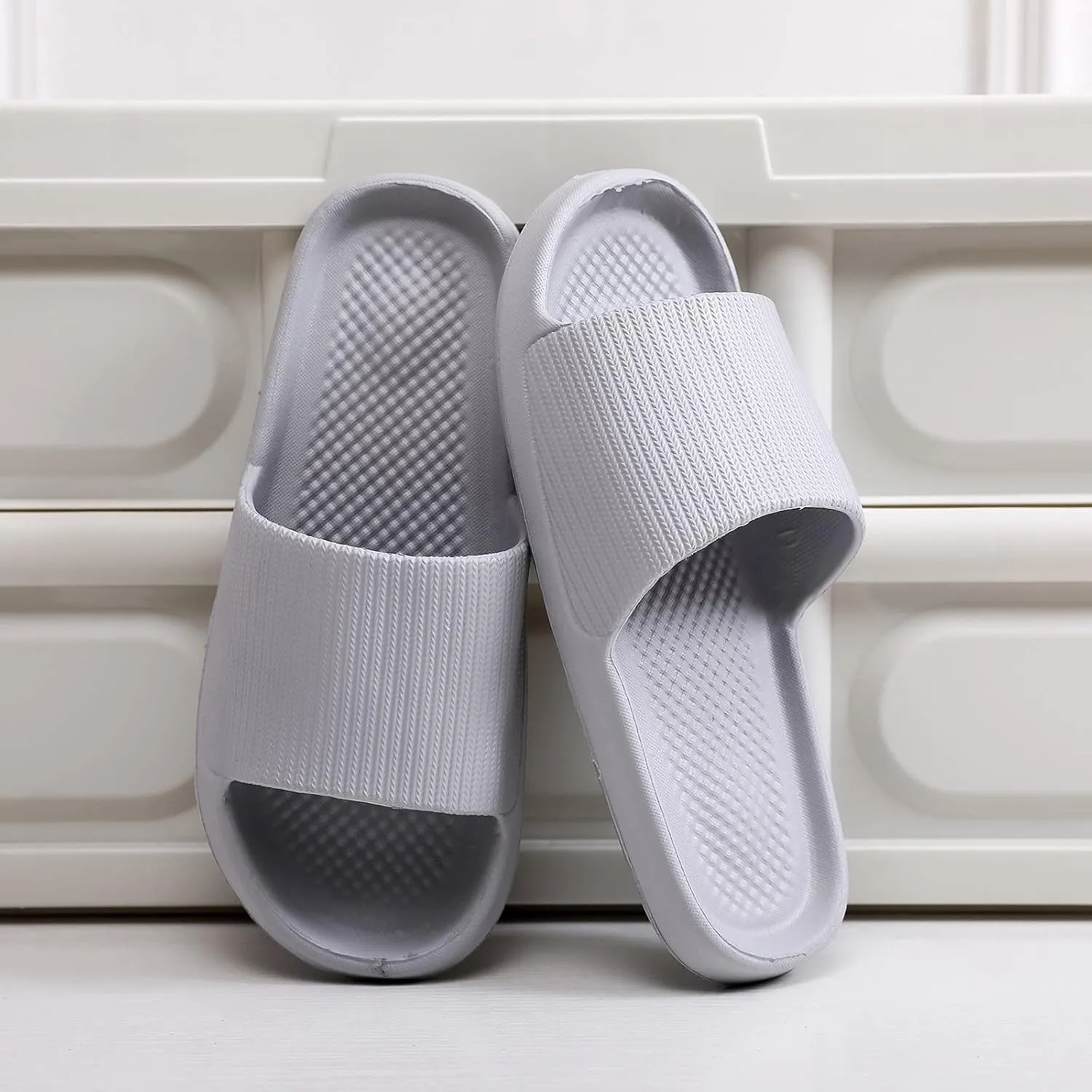 Mens Shower Shoes Shower Shoes Women Mens Slippers Slides for Women Drainage Hole Beach Indoor Slippers