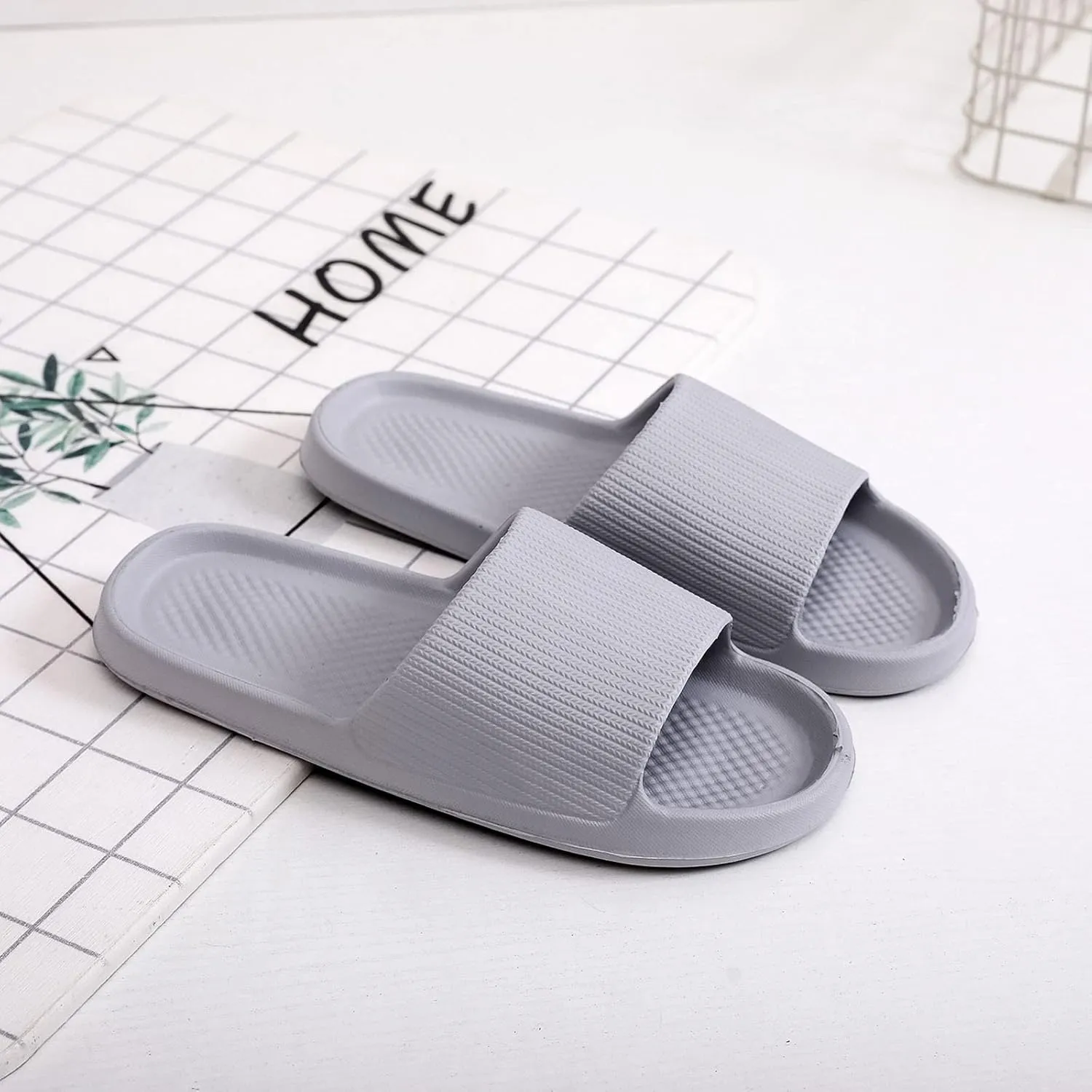 Mens Shower Shoes Shower Shoes Women Mens Slippers Slides for Women Drainage Hole Beach Indoor Slippers