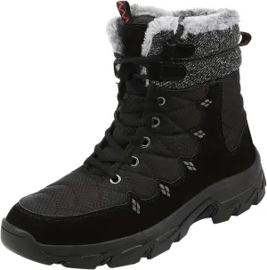 Men's Work Boots Waterproof Hiking Sneakers Boot with Comfort Women's Working Shoes Business Casual Waterproof Outdoor Shoes Lightweight Anti Slip Hike Grounded Footwear