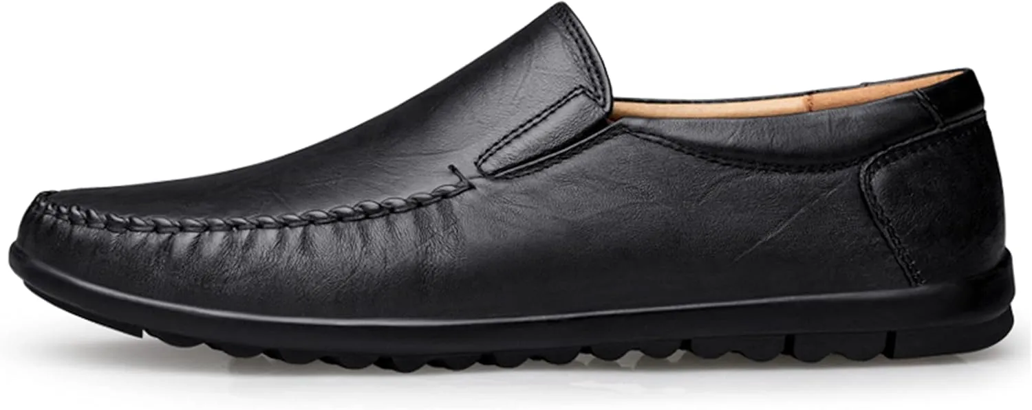 Minishion Boys Mens Casual Shoes Slip on Office Walking Loafers