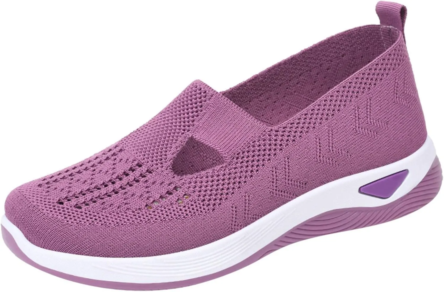 Orthopedic Diabetic Shoes for Women Slip On Walking Sneakers with Arch Support Comfortable Casual Loafers Plantar Fasciitis Foot Pain Relief