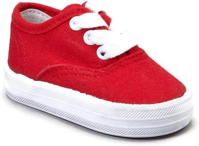 Pitter Patter Childrens Canvas Sneaker 5 Colors Available (Infant/Toddler/Little Kid)