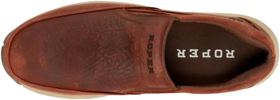 ROPER Mens Ulysess Slip On Casual Shoes - Brown