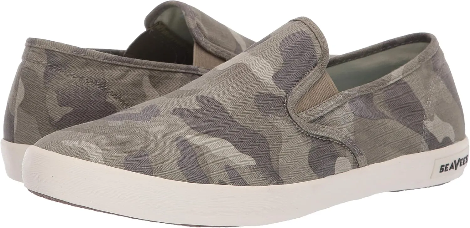 SeaVees Men's Baja Slip on Saltwash Sneaker