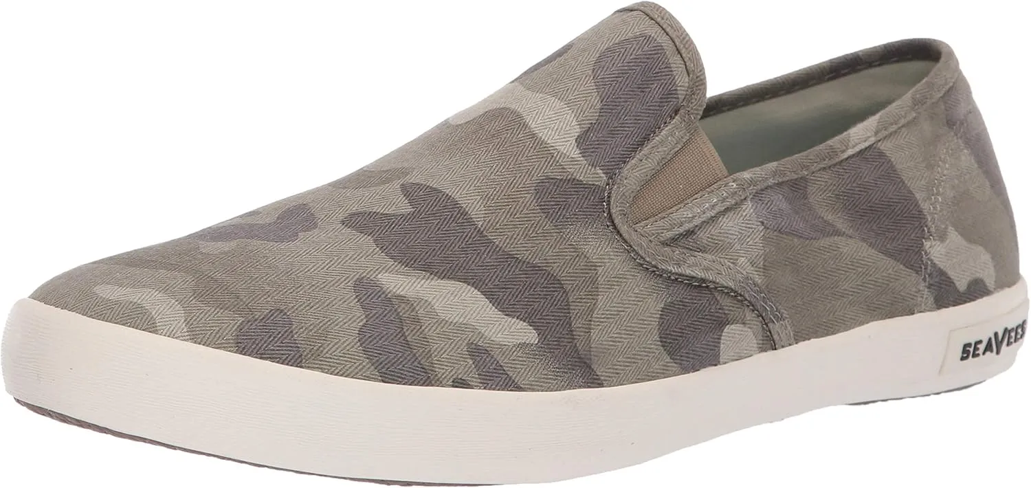SeaVees Men's Baja Slip on Saltwash Sneaker