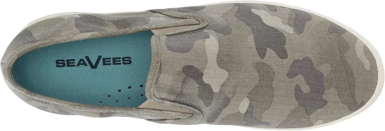 SeaVees Men's Baja Slip on Saltwash Sneaker