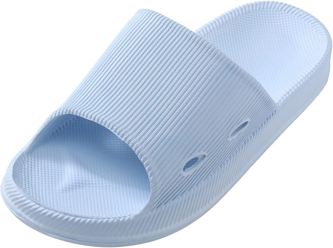 Slides for Men Slides for Women Mens Slippers Shower Shoes Women Spa Ultimate Comfort Drainage Hole Slippers