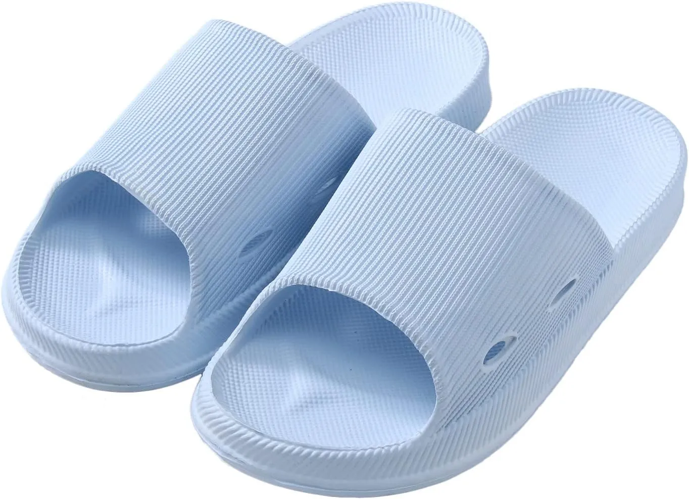 Slides for Men Slides for Women Mens Slippers Shower Shoes Women Spa Ultimate Comfort Drainage Hole Slippers