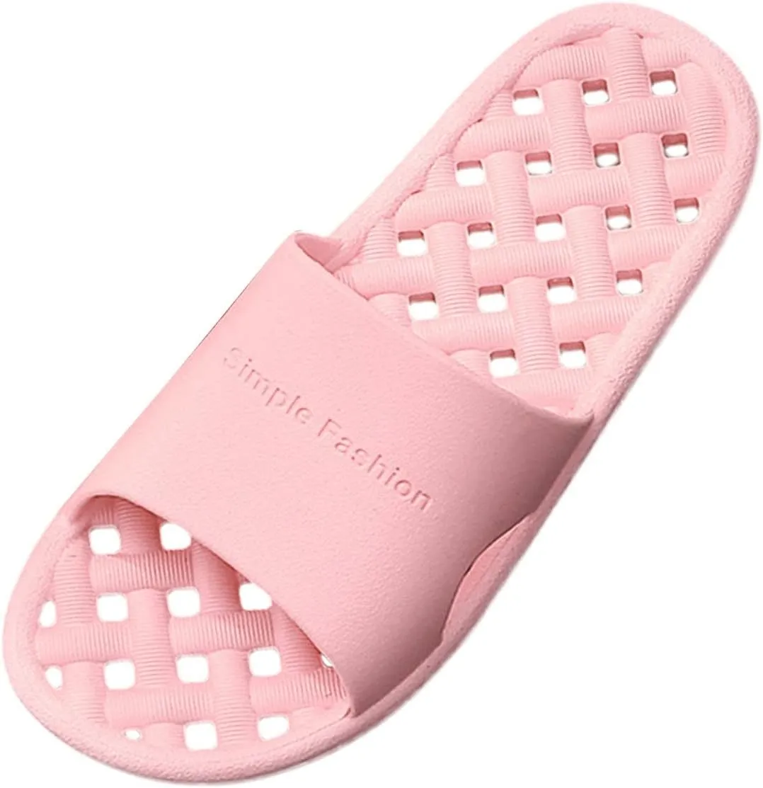 Slides for Men Womens Slides Mens Slippers Shower Shoes Women Open Toe Lightweight Non Slip Slippers