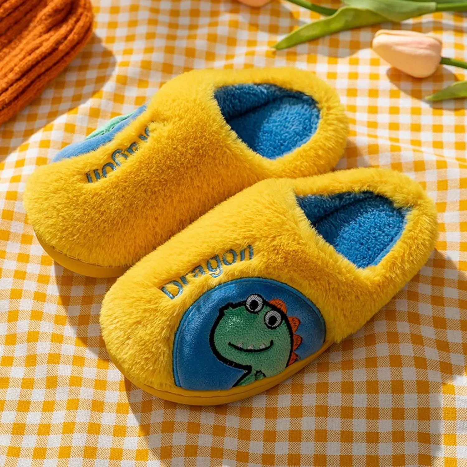 Slippers Toddler Size 4 Girl Fashion Autumn And Winter Boys And Girls Slippers Flat Bunny Slippers for Girls Size 11