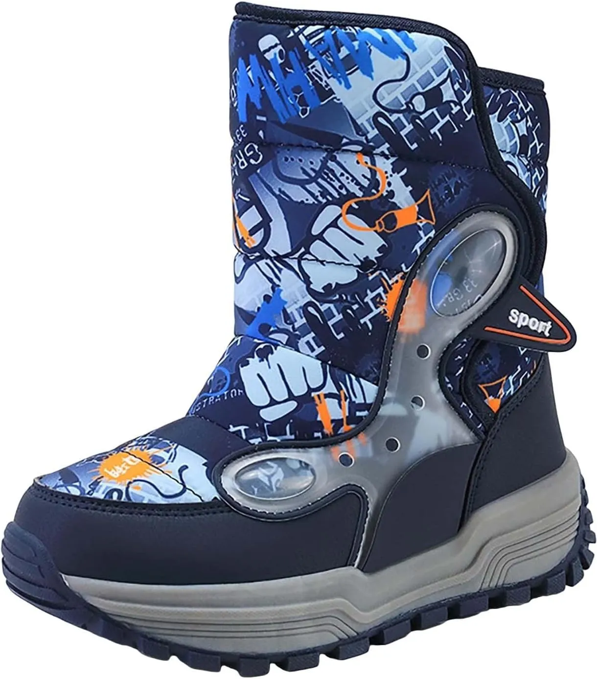 Snow Boots For Toddler Kids Snow Boots Boys Girls Mid Calf Water Proof Warm Faux F??r Lined Insulated Winter Boots