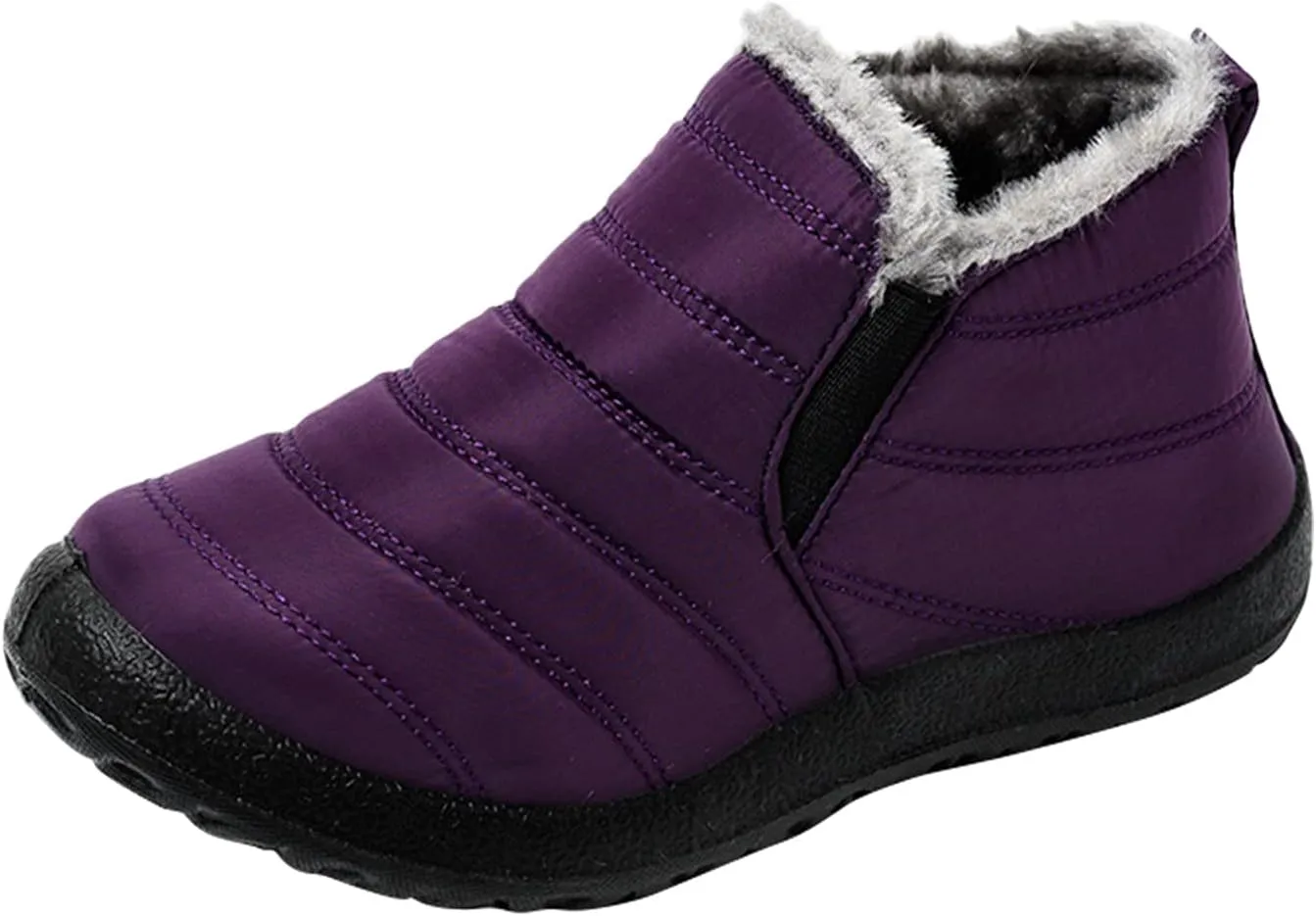 Snow Boots for Women Cute Tall Womens Boots Winter Slip on Waterproof Winter Boots Women Fur Womens Hiking Boots Waterproof Lightweight Waterproof Womens Boots Size 11