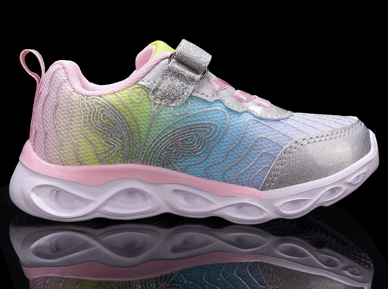 Toddler Girls Led Shoes Kids Light Up Sneakers