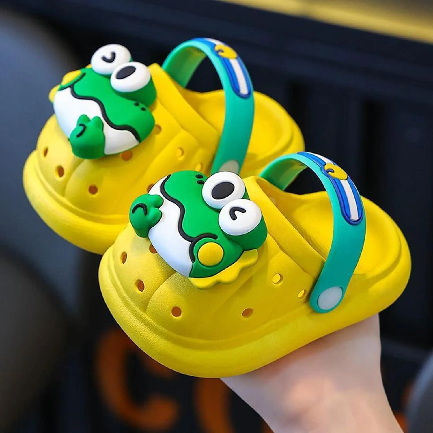 Toddler Kids Boys Girls Cute Garden Clogs Water Sandals Slip On Shoes Slipper Slides Lightweight Outdoor Beach Pool Play Shoe