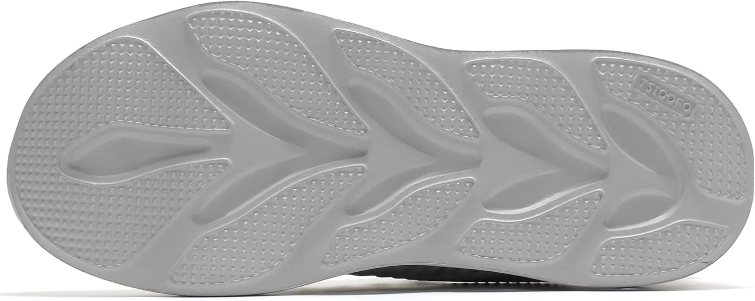 TSIODFO Men's Slip On Sneakers Tennis Walking Shoes