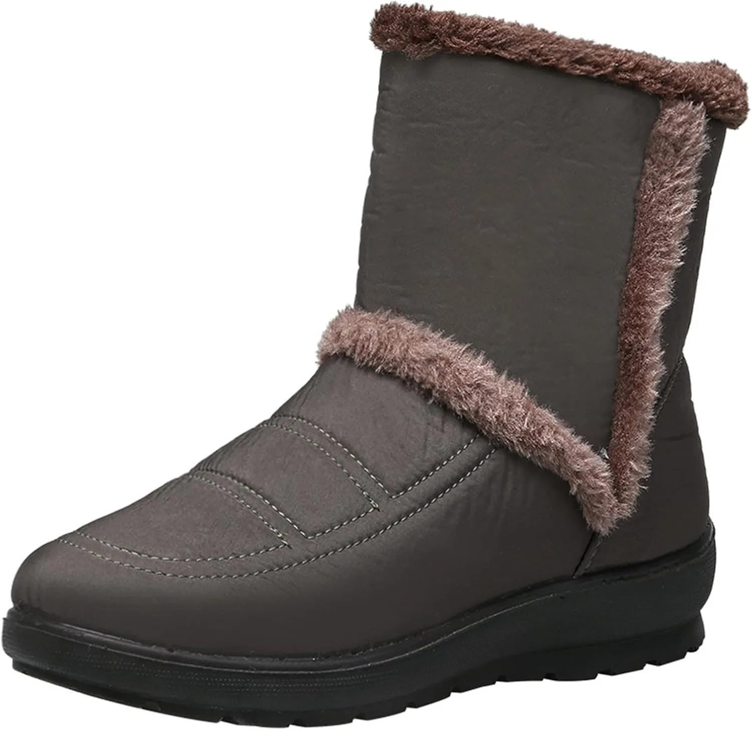 Women's Snow Boots Waterproof Snow Boots Warm Ankle Shoes Cold Weather Outdoor Work Boots Teens Winter Boots